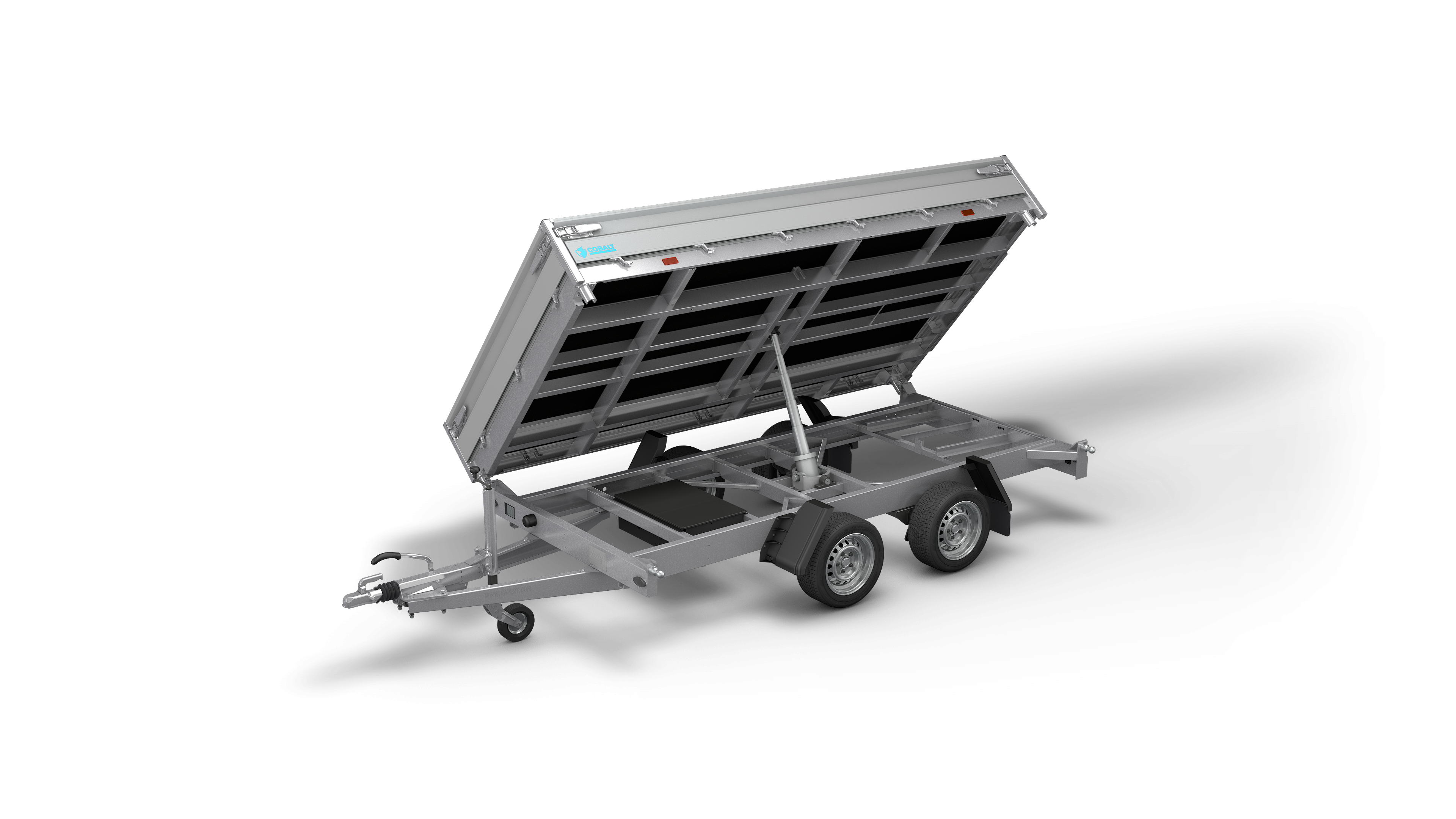  HAPERT trailer COBALT HM-2 three-sided tipper 
